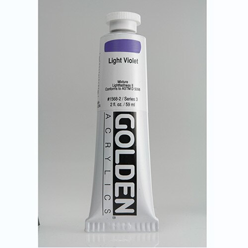 Golden, Heavy Body, Acrylic, Paint, 2oz, Light Violet